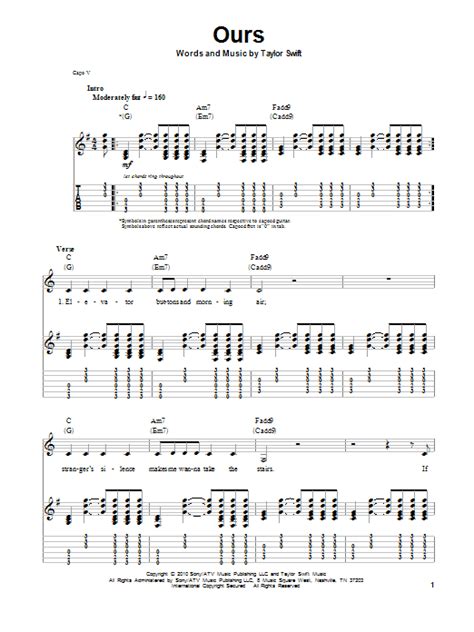 ours chords.